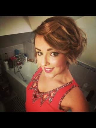 Rebecca Peters Moneyslaine FC Strictly Come Dancing