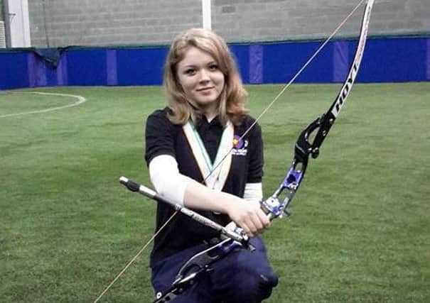 Laura McGahey is a double All-Ireland archery champion.