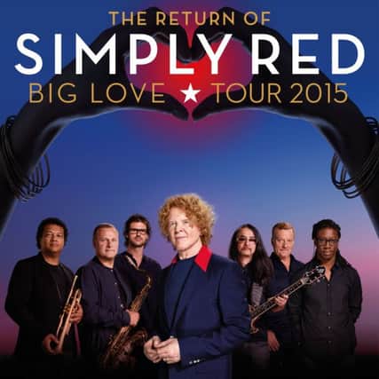 Simply Red are returning to Belfast.