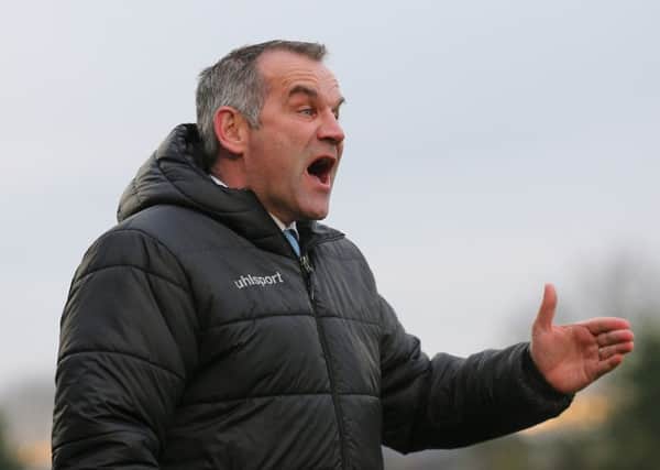 Ballymena United manager Glenn Ferguson is hoping for a repeat of his side's County Antrim Shield victory over Crusaders as the Sky Blues return to Seaview in the league this weekend. Picture: Pacemaker Press.