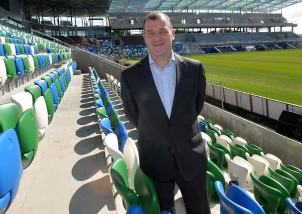 Patrick Nelson, Chief Executive Irish Football Association.