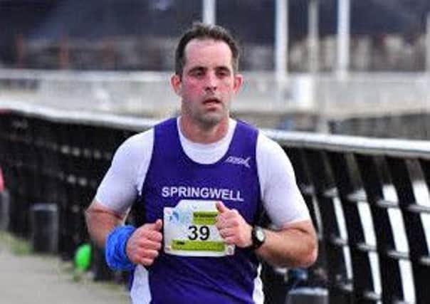 Aiden Devine - 1st Springwell runner home in the Clontarf Half Marathon
