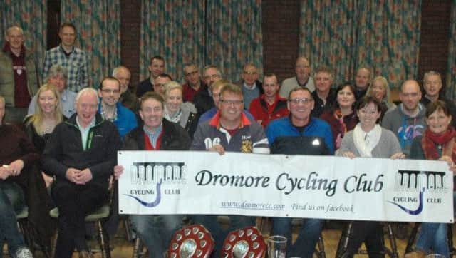 Members enjoying the Dromore Cycling Club AGM.