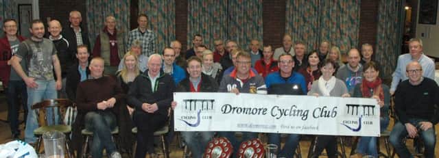 Members enjoying the Dromore Cycling Club AGM.