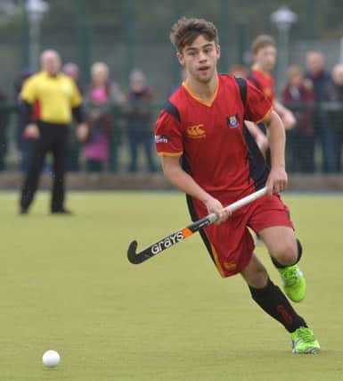 Kyle Marshall's two goals weren't enough to see Banbridge Academy through. Pic: Rowland White / Presseye