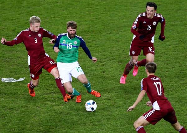 Northern Ireland's Paddy McCourt believes young players should wait before they make a move across the water. Picture by William Cherry/Press Eye