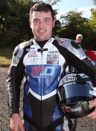 Would you be brave enough to join Michael Dunlop in the car? PICTURE BY STEPHEN DAVISON