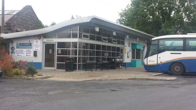 Ballyclare Bus Station. INNT 51-825CON
