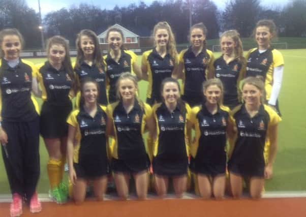 The Wallace High School girls' hockey 1st XI who will play Banbridge Academy in the Schoolgirls' Cup.