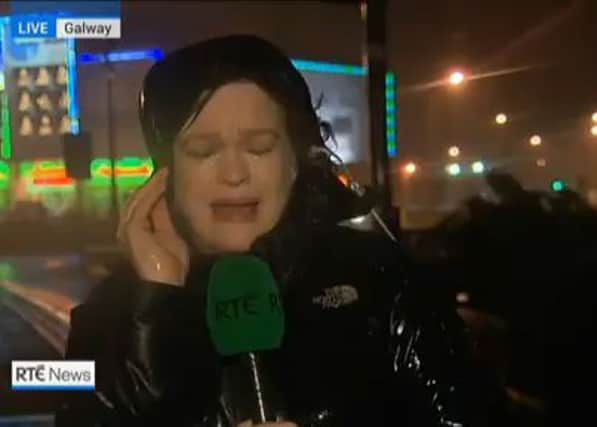 RTE reporter Teresa Mannion went viral with her weather report