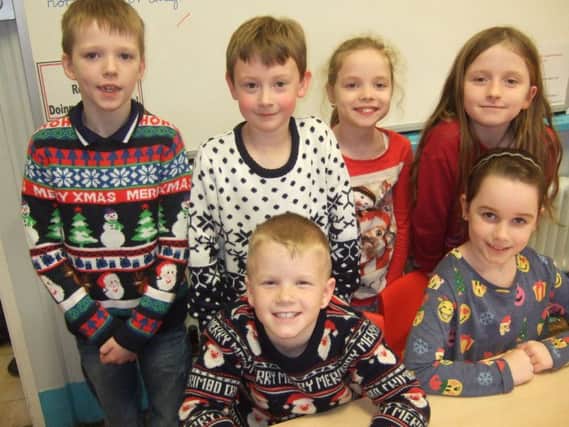 On Monday 14th Dec we had a charity event to raise money for Asthma UK.  The children and staff wore their Christmas jumpers to school and gave a donation to the charity for the privilege.  A total of £130 was raised for this worthy cause
