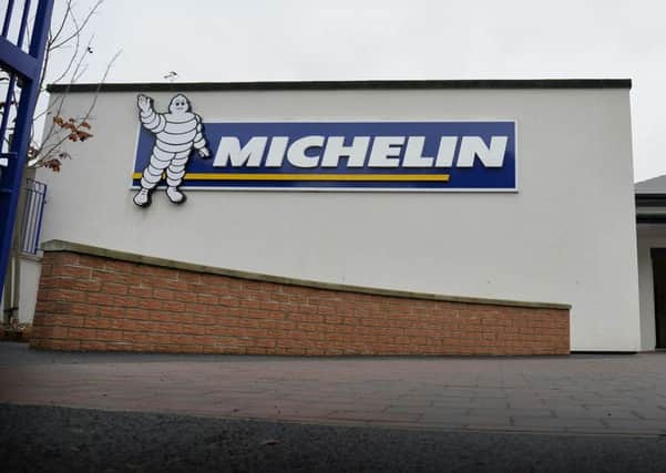 The Michelin factory in Ballymena