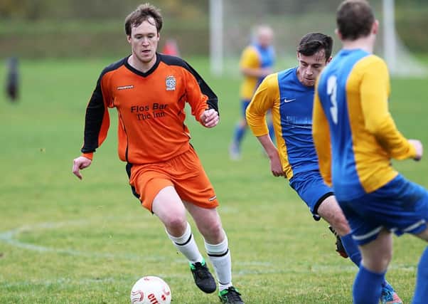 Roe Rovers midfielder Conor Mullan kept up his impressive recent goalscoring run in their stunning 4-1 victory over Burnfoot.