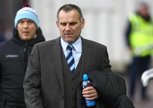 Ballymena United manager Glenn Ferguson pictured during Saturday's Irish Cup tie at Linfield. Picture: Press Eye.