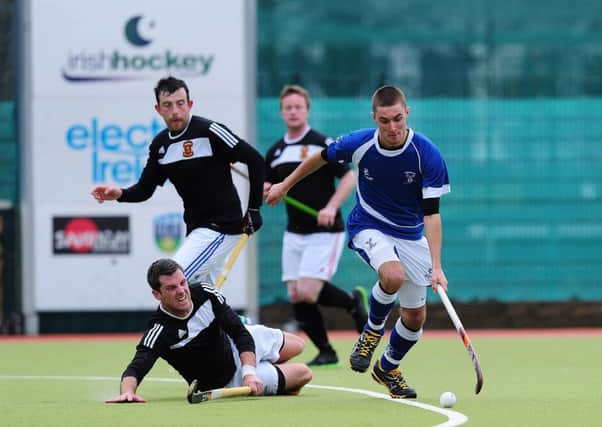 Neil Gilmore during his previous spell at Portadown in the Irish Hockey Trophy final.