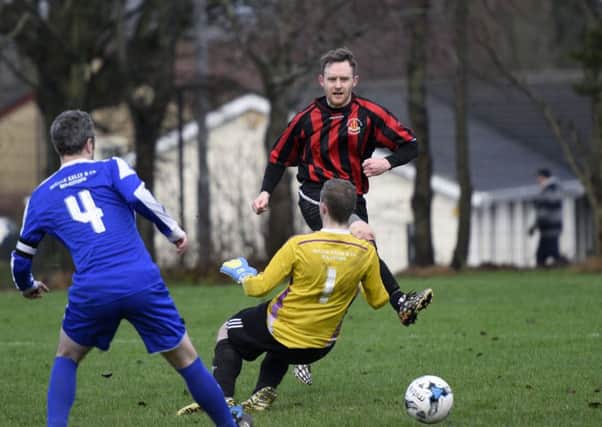 BBOB striker Grant Garden will need to be at his best in the next round of the Irish Junior Cup.
