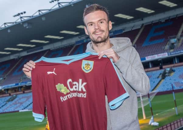 Cameron Dummigan - new deal at Burnley. Pic courtesy Burnley FC/Andy Ford.