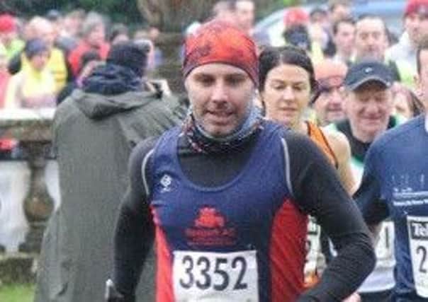 Seapark's Mark Welsh at the Run Forest Run 10k at Mount Stewart. INLT 03-908-CON