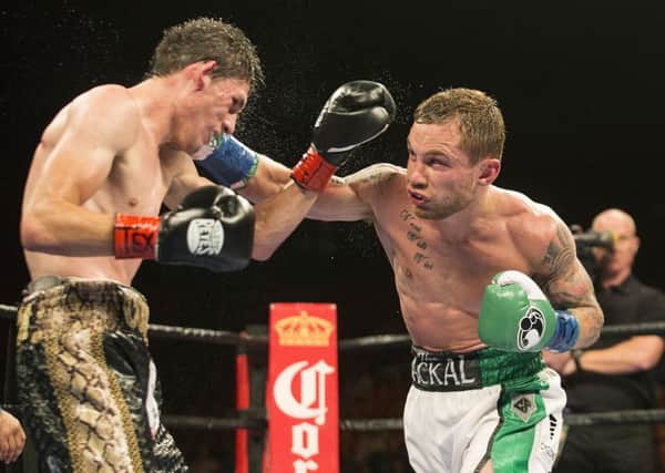 Carl Frampton will be looking to beat Scott Quigg in Manchester