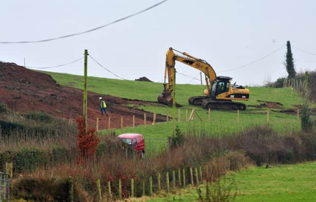 Work has begun on the Magherafelt bypass near the Castledawson round-about.INMM0315-384