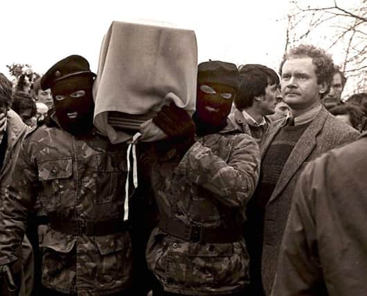 Sinn Fein's Martin McGuinness pictured in 1988