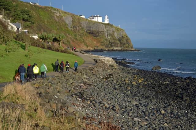 Mid and East Antrim Council hosted a 'Hearty Walk' at Blackhead Path earlier this month. The next walk is on  January 24, 10.30am -11.30am, through Bashfordsland Wood and Oakfield Glen, meeting at Oakfield Community Centre.  INCT03-705-CON