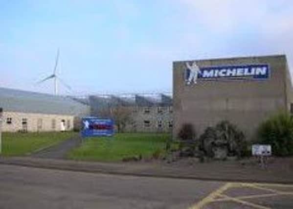 The Ballymena Michelin plant. (Editorial Image).