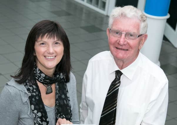 Joe Reid and Roberta Cooney of Concern's Carrick support group. INCT 24-492-RM