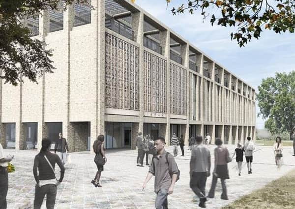 Plans for the Â£5m library at University of Roehampton
