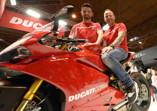 Be Wiser Ducati riders Glenn Irwin (left) and Shane Byrne.