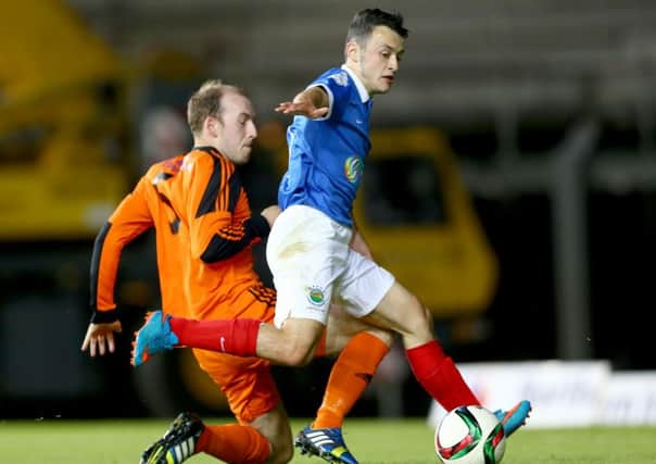 Linfield youngster Jonny Frazer has joined Ballymena United on loan until the end of the season. Picture: Press Eye.