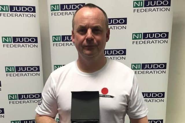 Local Judo coach Mark Spence was crowned 'Special Needs Coach of the Year' by the NI Judo Federation.