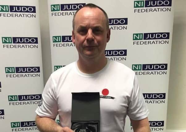 Local Judo coach Mark Spence was crowned 'Special Needs Coach of the Year' by the NI Judo Federation.