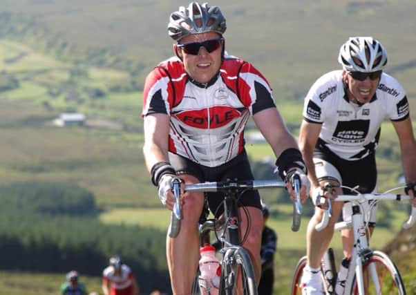 Simon Gill, Foyle Cycling Club Chairman.