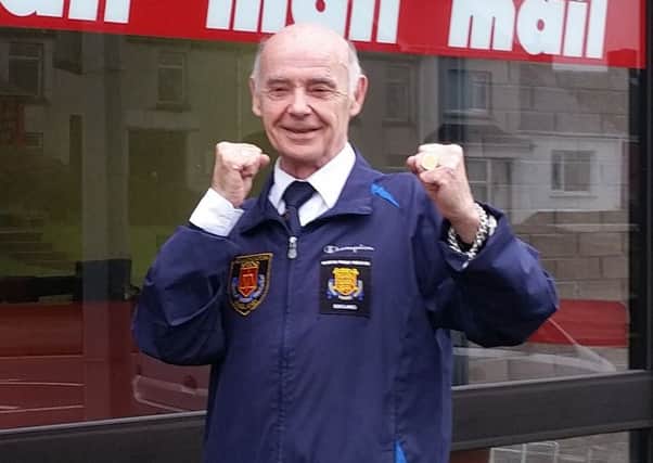 Dave Reynolds, who has been enjoying a visit to his former home in Cookstown
