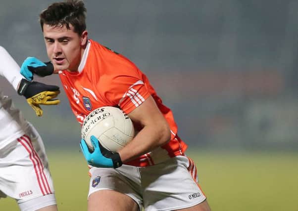 Stefan Campbell who led the charge for Armagh.