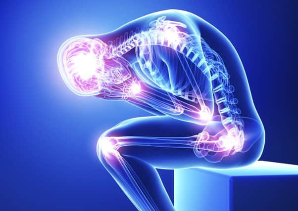 Fibromyalgia is a rheumatic condition that can cause chronic pain throughout the body