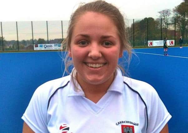 Rachel Lynas was Carrick Ladies' Player of the Match against Limavady. INLT 07-917-CON