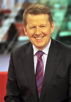 Known nationwide as the calm voiced presenter of BBC Breakfast TV Bill Turnbull turns auctioneer at the Ulster Beekeepers Association Gala Dinner and Charity Auction on Frid, March 12.