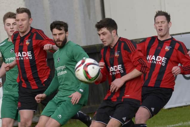 Banbridge Town are still in fourth spot in a tightly-packed Championship Two. INBL1608-226EB