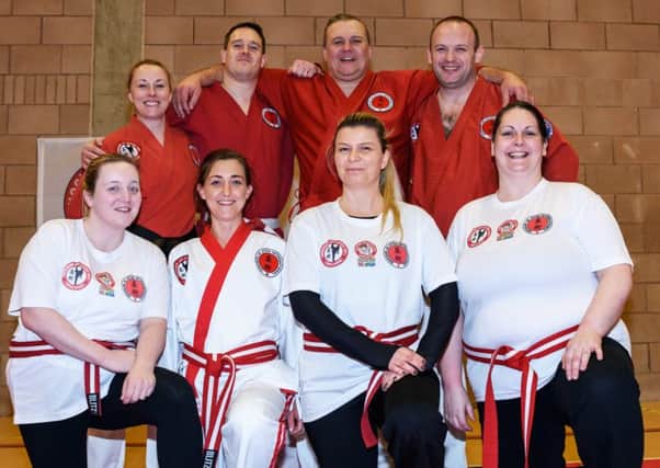 Coaches and Volunteers from Shogun Ju-Jitsu International (& Ireland) including Sensei Mandi, Sensei Dan, Sensei Simon (Chief Instructor) and Sensei Paul (National Coach).