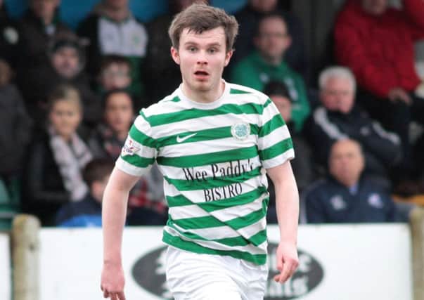 Portadown-born Shea Conaty found the net in Lurgan Celtic's dramatic Irish Cup victory at Shamrock Park.