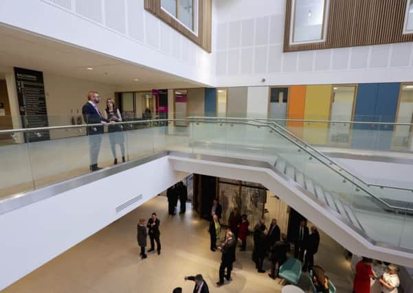 Inside Ballymena's new Health & Care Centre.