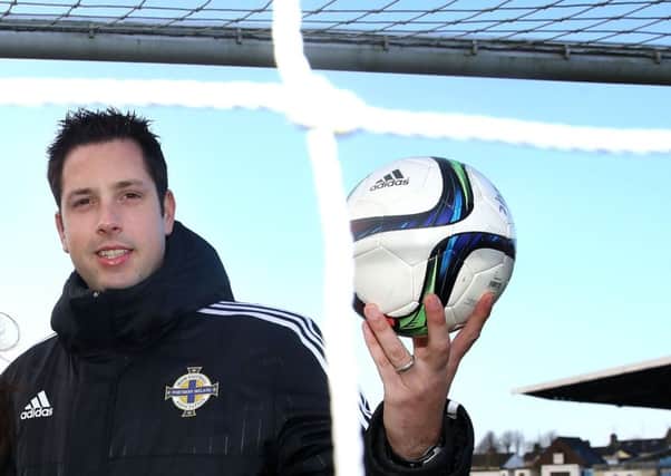 IFA Grassroots Officer for Mid and East Antrim, Michael McClean.