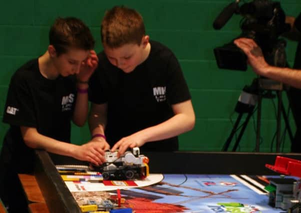 Magherafelt team take part in Lego competition