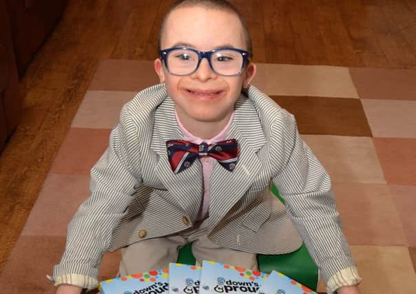 Jay Beatty with some of the hospital packs for new mums. INLM09-216.