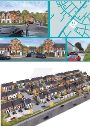 Images of the proposed development for Union Street, Lurgan.