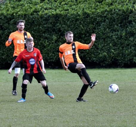 South Antrim league action between 1st Lisburn and FC United US0916-431PM Pic by Paul Murphy