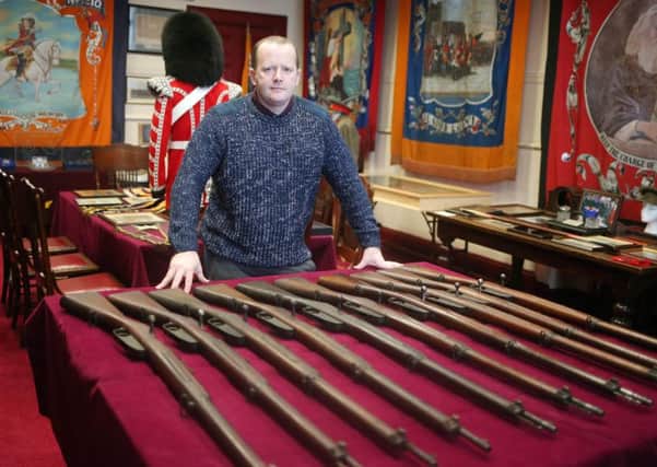 Ronnie McDowell who discovered the guns.  Picture by Jonathan Porter/PressEye