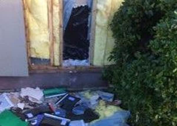 Damage to St Ronan's College during which items were stolen